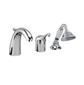 3-Loch Wannenrandarmatur mit Handbrause - Piccadilly