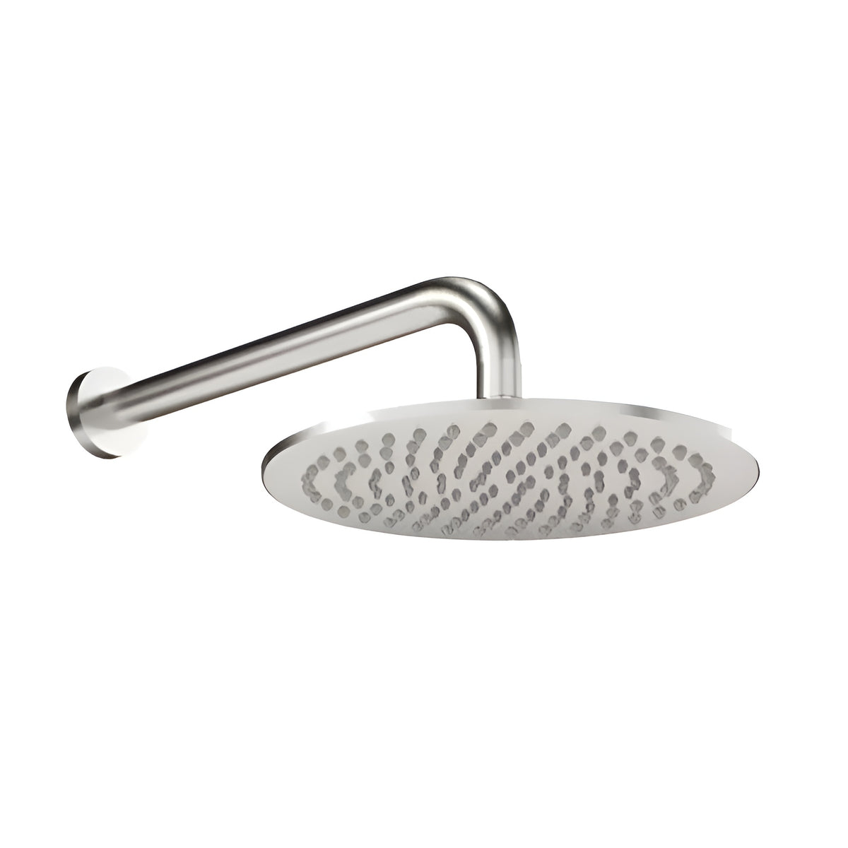 Antikalk Kopfbrause mit Arm aus Edelstahl - Shower Inox